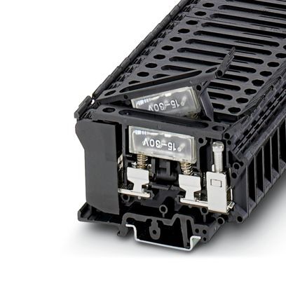 UK 6,3-HESILED 24 Fuse Modular Terminal Block