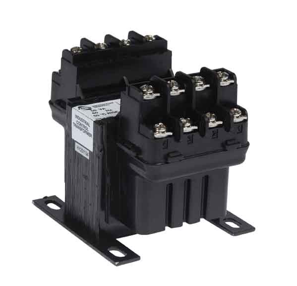 Machine Tool Rated Molded Industrial Control Transformer, 120x240 PV, 12x24 SV, 100VA