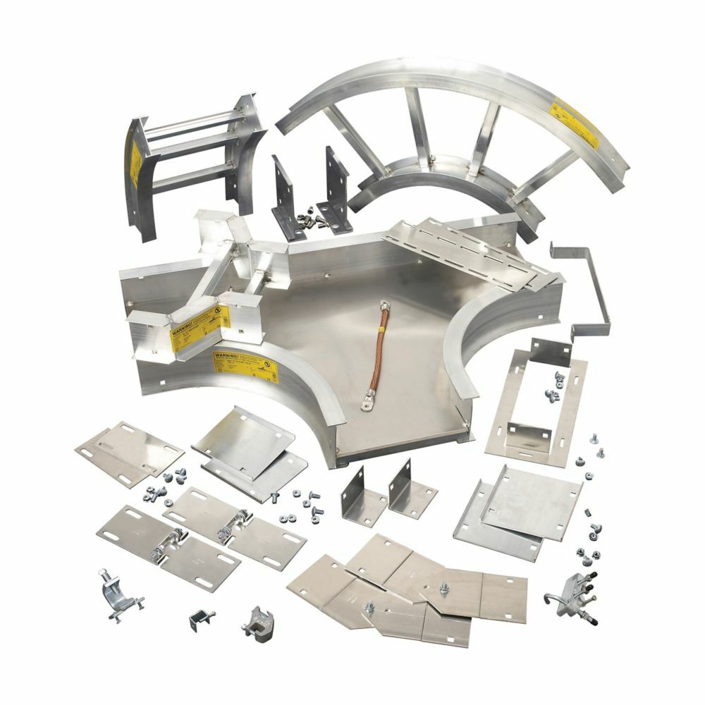 Eaton B-Line series imperial cable tray and ladder clamp guide, Cable tray clamp/guide with hardware