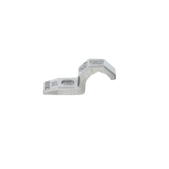 1/2 Inch Pipe Strap, Aluminum, for Use with Rigid/IMC Conduit