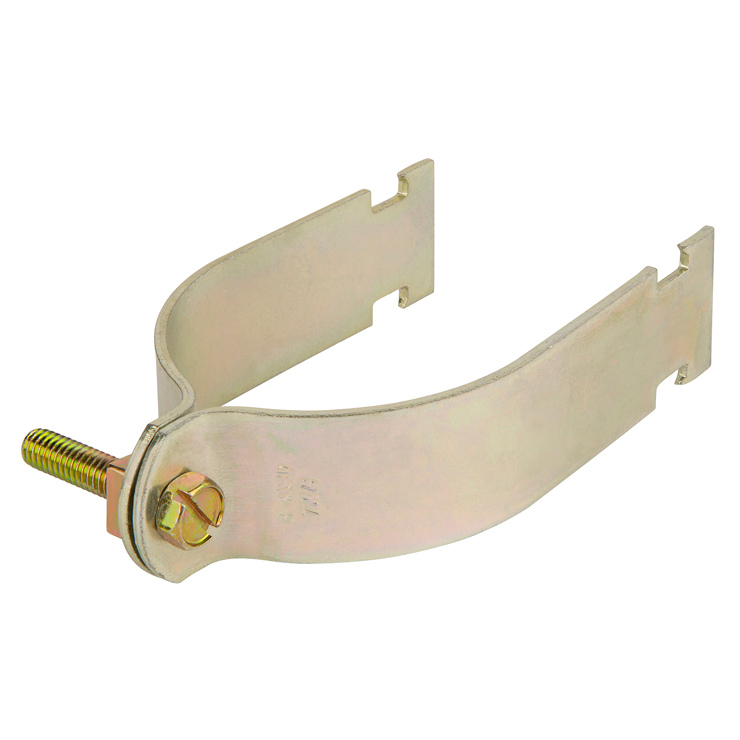 Strap, 14 Gauge, Size 1 Inch, Outer Diameter Size 1.315 Inches, Steel, For Rigid or IMC Conduit, Pipe and Electrical Metal Tubing