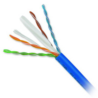 23/4PR CAT 6 PLUS CABLE - 1000 FT REEL-IN-A-BOX - WHITE