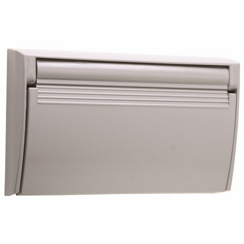 Weatherproof Cover, Decorator or Ground Fault Circuit Interrupter, Horizontal Self Closing Flip Lid, Gray with Black Gasket