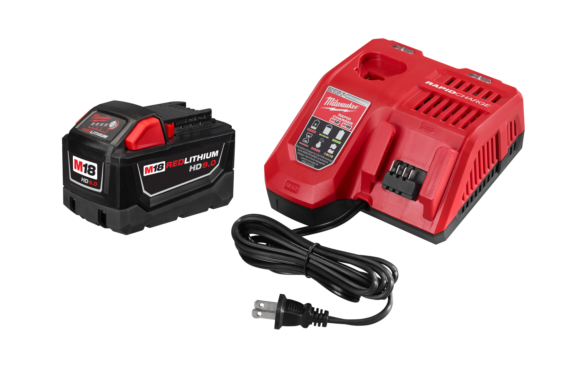 M18 REDLITHIUM HIGH DEMAND 9.0Ah Battery and Charger Starter Kit