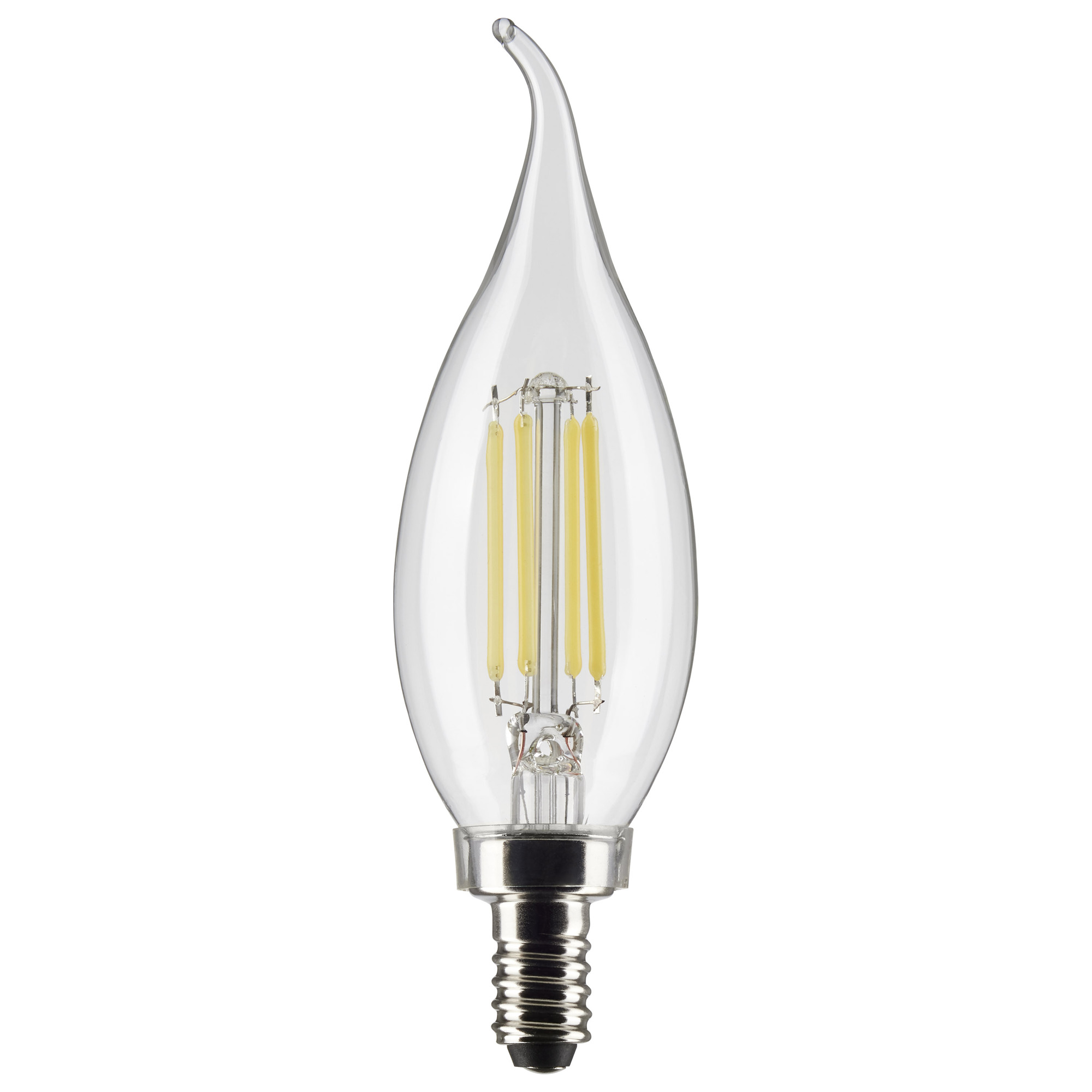 5.5 Watt CA11 LED Lamp - Clear - Candelabra Base - 90 CRI - 3000K - 120 Volts