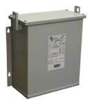 600V Class Commercial Potted Three Phase Distribution Transformer, 240 PV, 480Y/277 SV, 6 kVA