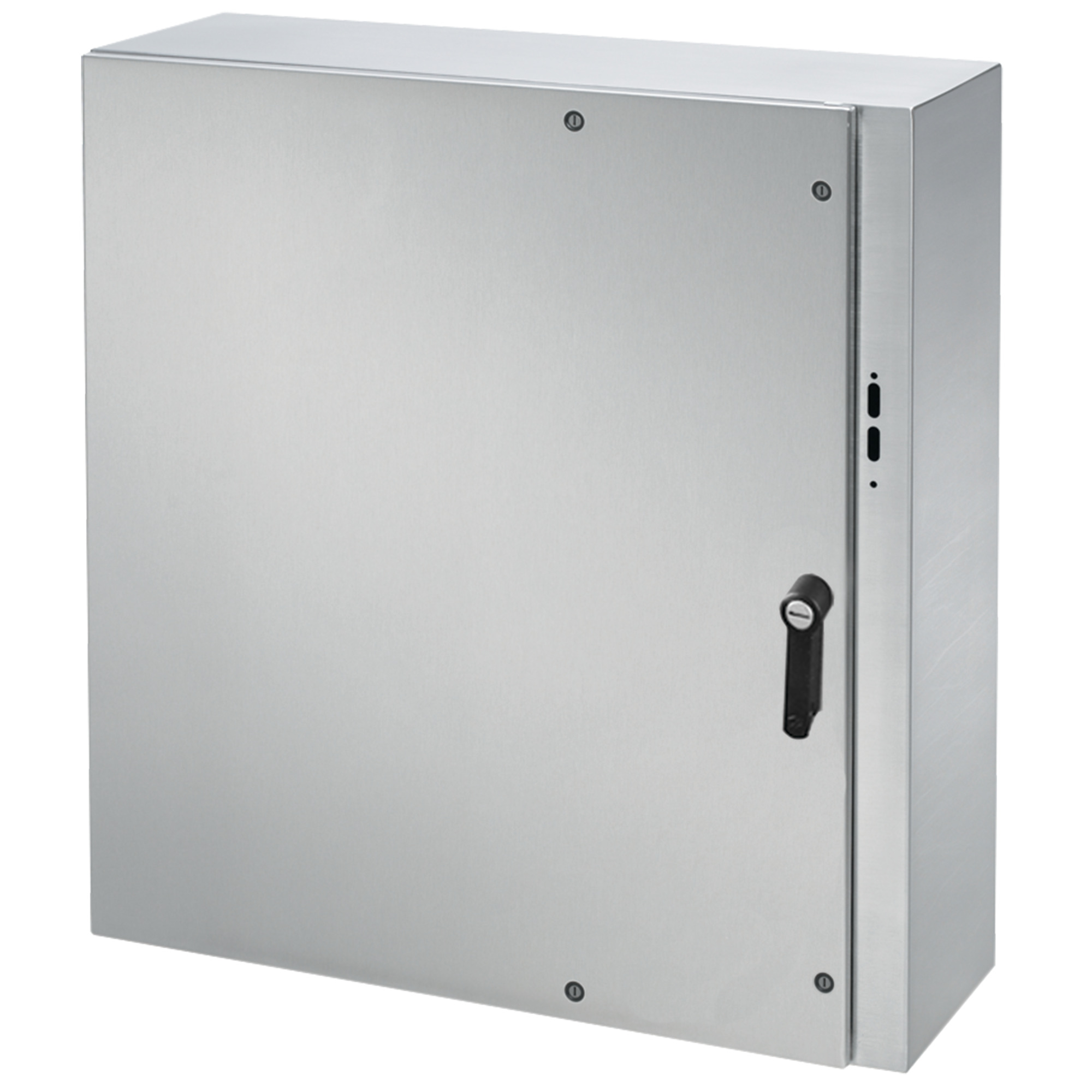 Concept Wallmount Disconnect 1/4-Turn Latch Type 4X, 48x38x12, Brushed, SS304