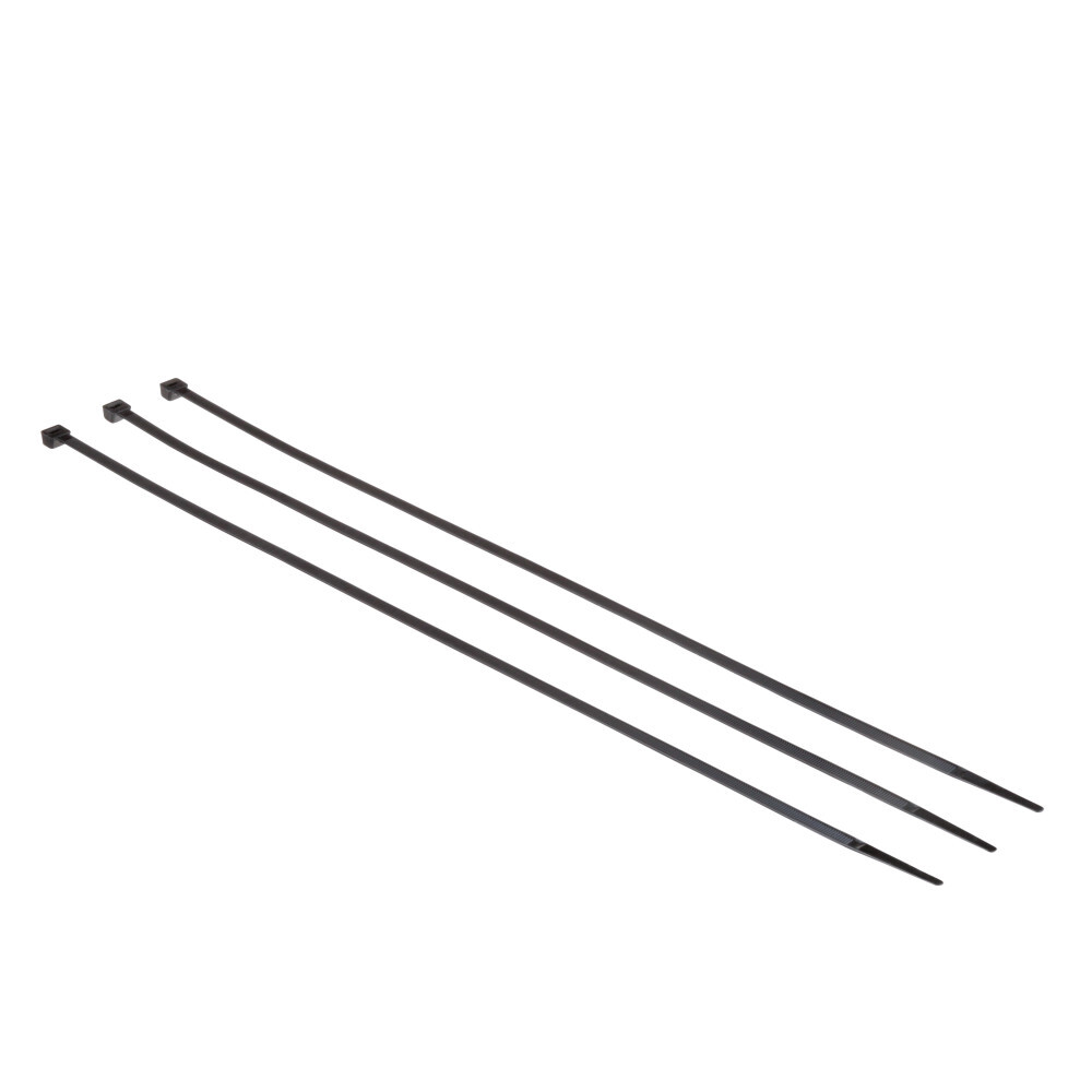 24" Black 175 LB Cable Tie - 50 pcs/bag (53228)