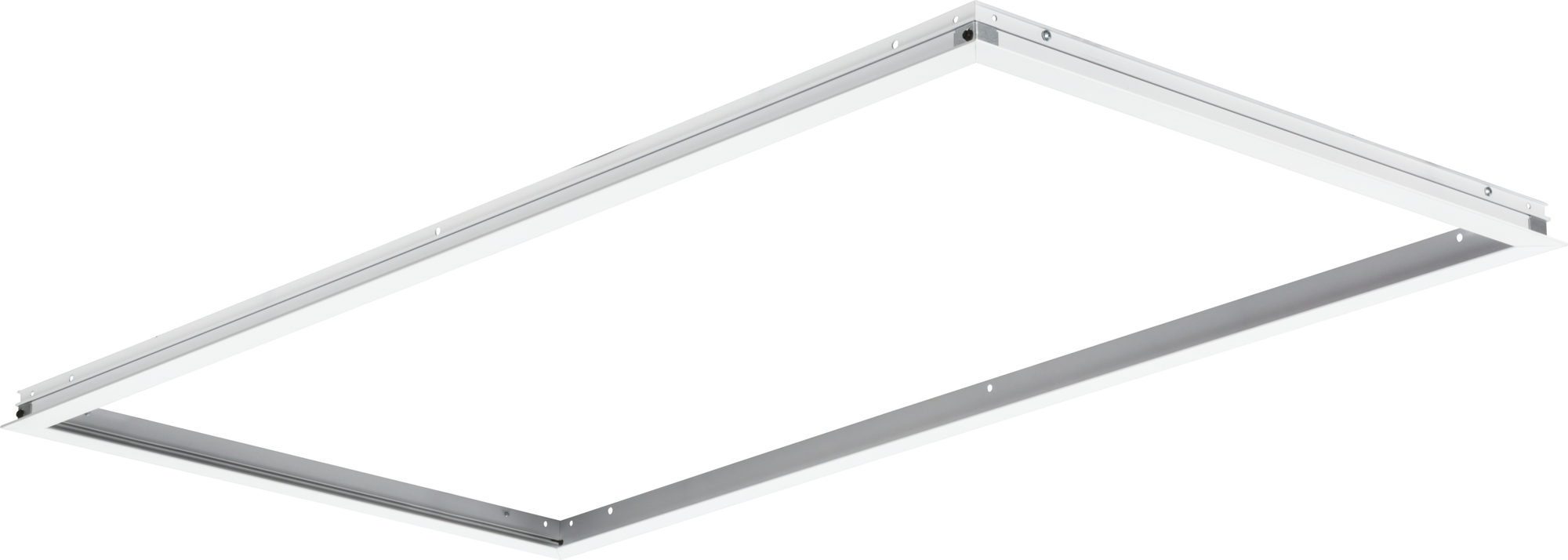 Installing a DGA in a drywall ceiling will provide a frame (grid) onto which you can lay-in any NEMA Type "G" troffer. Flange kits and flange trim kit are not required when a fixture is installed into a DGA.