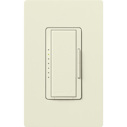 RadioRA 2 Dimmer, Incandescent/Halogen, Magnetic Low-Voltage, Multi-location/single-pole, neutral required, 120V/1000W in biscuit