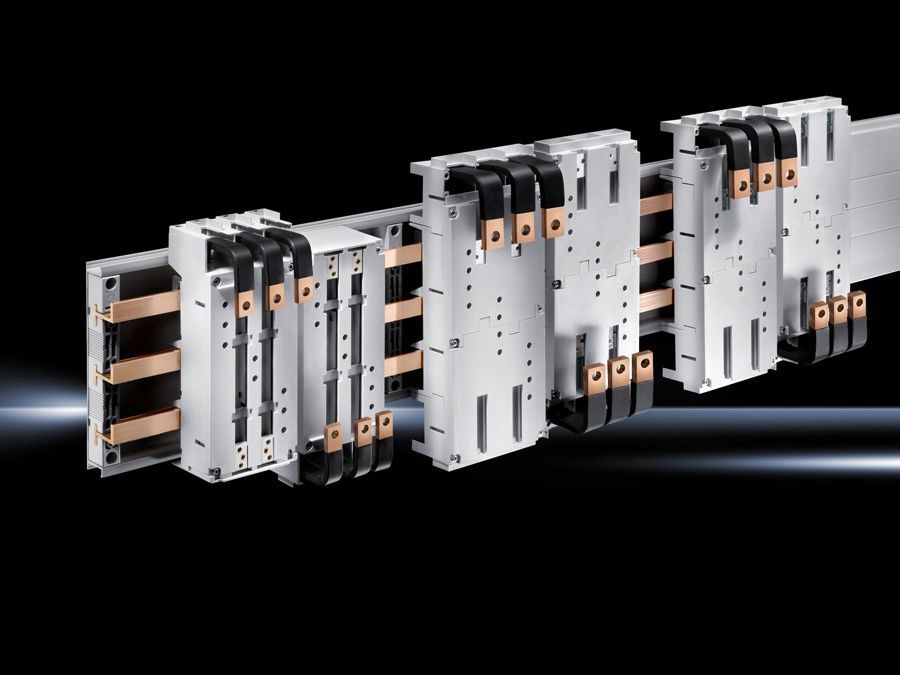 SV Circuit-breaker component adaptor, 250 A, 690 V, 3-pole, cable outlet bottom, with connection straps