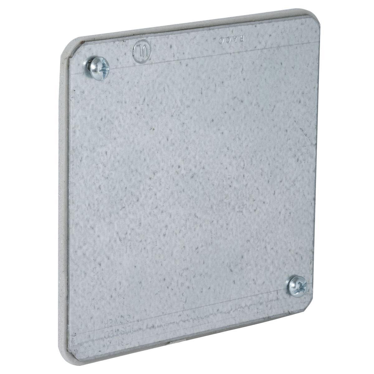 4 In. Sq. Plenum Bx. and Cvr - Drawn w/Conduit KO's, Gasketed Cvr for4In. Sq. Bx.