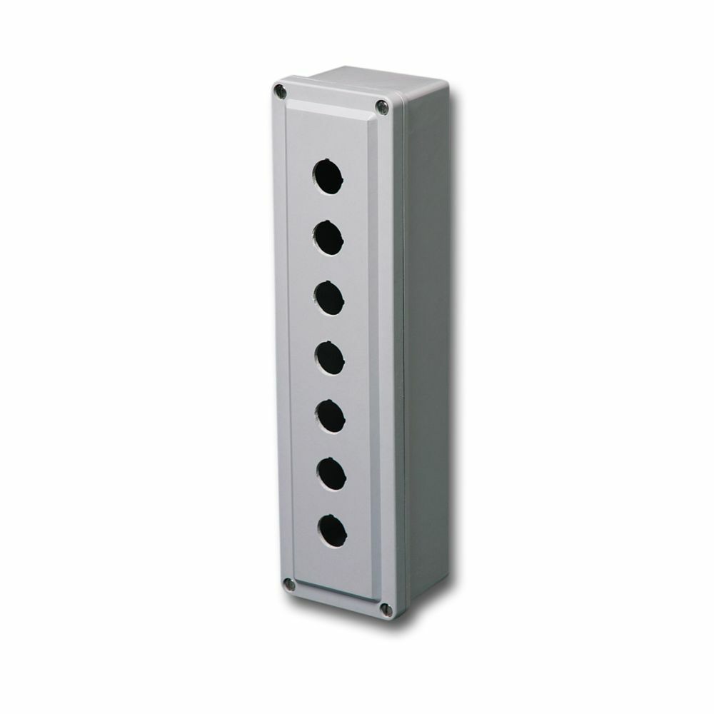 Eaton B-Line series JIC panel enclosure, 6.63" height, 3.90" length, 3.81" width, NEMA 4X, Screw cover, PVMF enclosure, Surface mounted, Medium single door, No mounting provisions, Fiberglass, Seamless poured in-place gasket