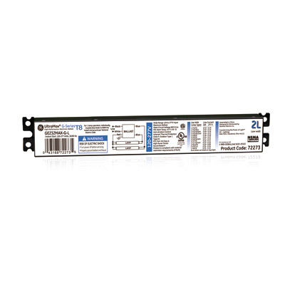 GE UltraMax  General Series T8 Electronic High Efficiency Multivolt Instant Start Ballast