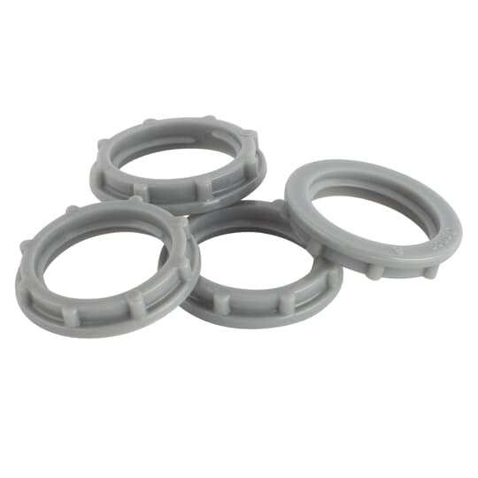 Locknut, 1/2 Inch, for Use with Rigid/IMC Conduit, Plastic