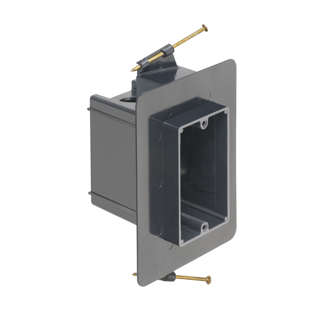 Single gang, non-gasketed Vapor Box for devices