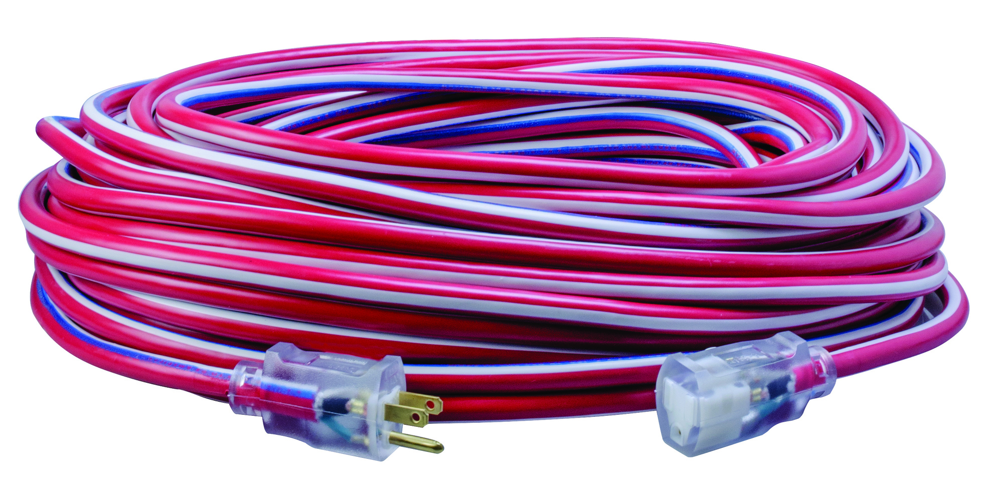 Southwire outdoor extension cords are perfect for a variety of outdoor applications. These cords come in a variety of colors to increase visibility and prevent jobsite loss.