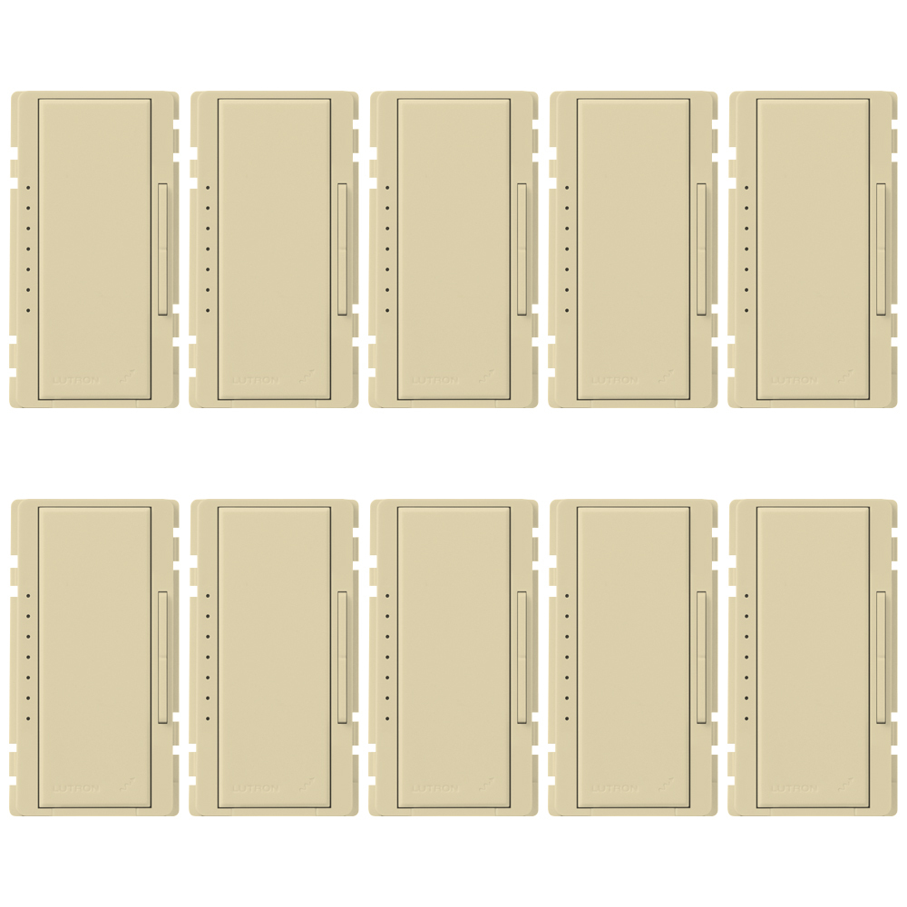 Replacement Button Kit for RadioRA 2 or HomeWorks dimmers, 1-pack in ivory