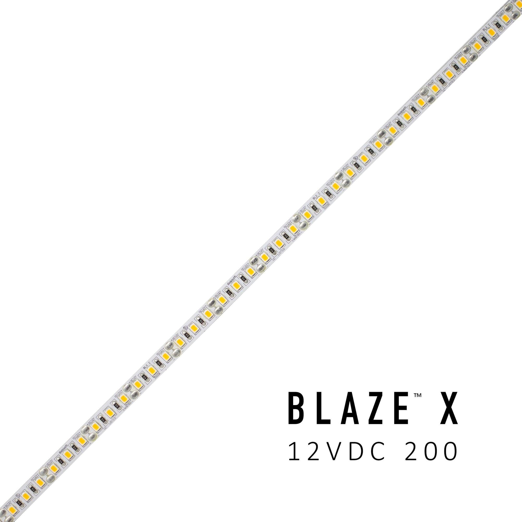 BLAZE X 200 LED Tape Light, 12V, 2700K, 100 ft. Spool