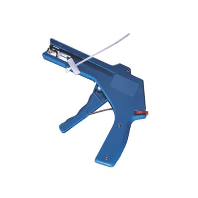 Heavy Duty Hand Tool for Nylon Cable Ties 18-50 Pounds, 2.39mm (0.094 Inches) - 4.67mm (0.184 Inches) Cable Tie Widths