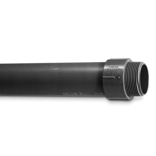 Meter Riser, Size 2 Inches, Length 60 Inches, Material PVC, Color Gray, For use with Schedule 40 and 80 Conduit