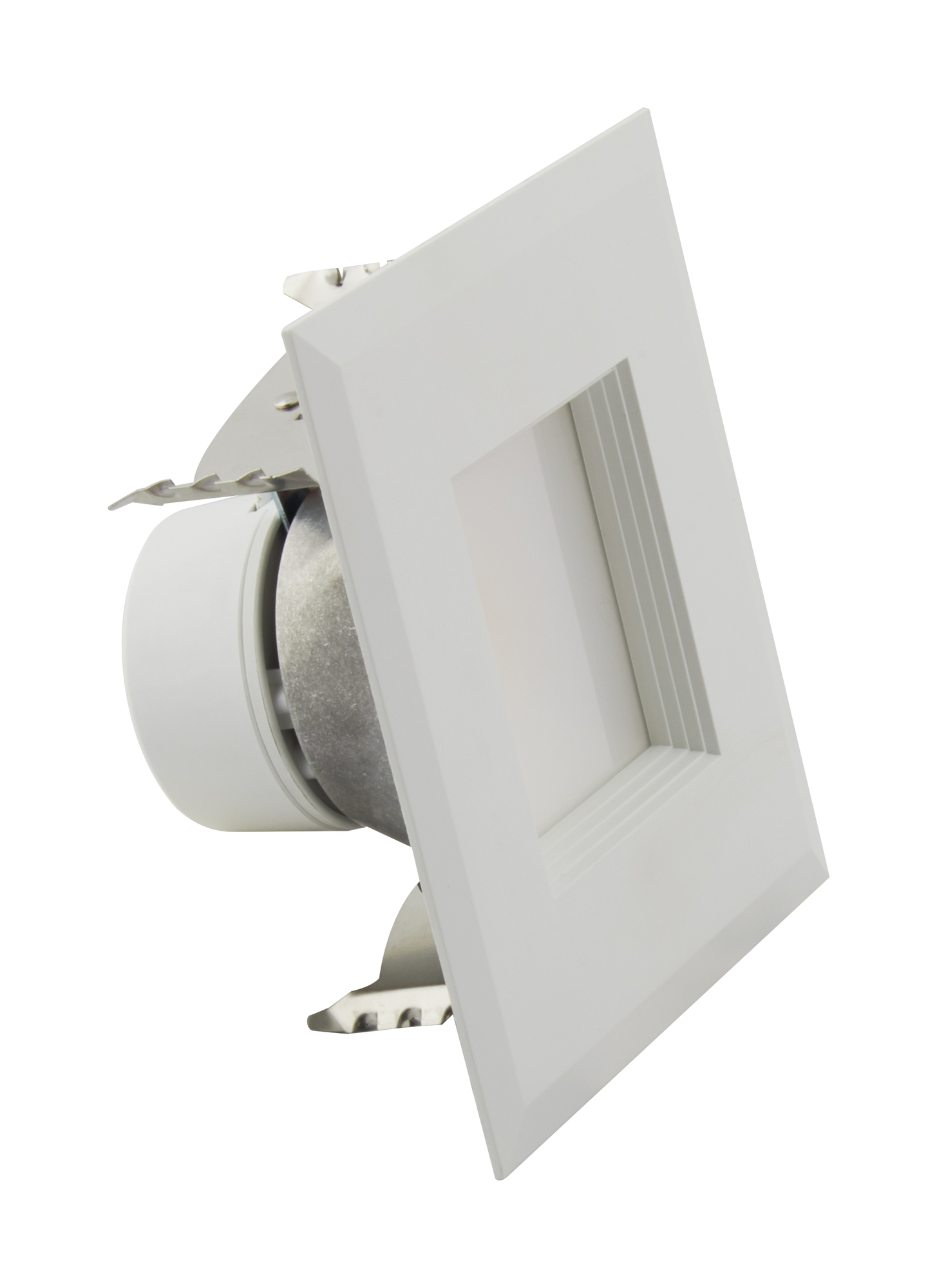 6.5 Watt Square LED Downlight Retrofit - 4 in. - Adjustable Color Temperature - 120 Volts