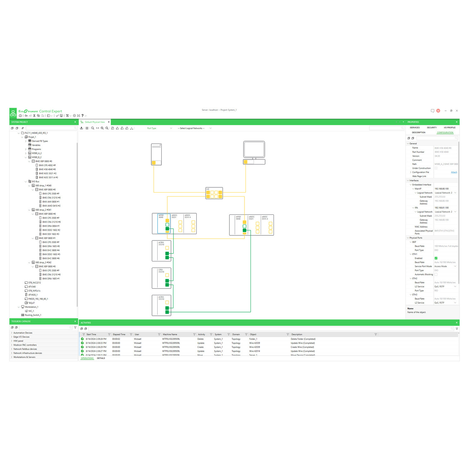 License, EcoStruxure Control Expert, service pack base, small S, 1 user, node locked, digital license