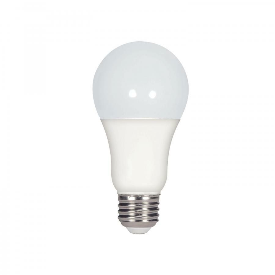 15.5 Watt - A19 LED - 5000K - Medium Base - 220' Beam Spread - 120 Volts - 4-pack