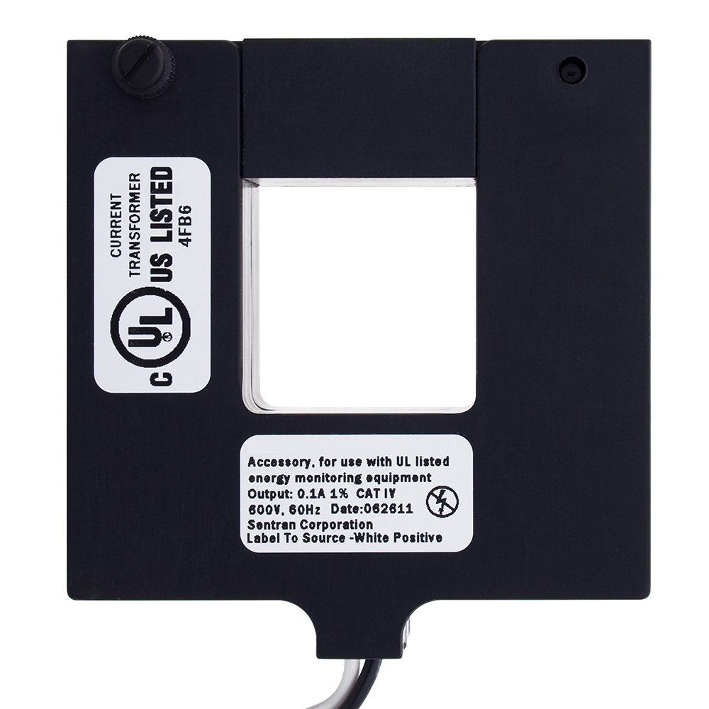Sub-Metering Current Transformer, 100:0.1A, Split Core, .94 by .94-Inch