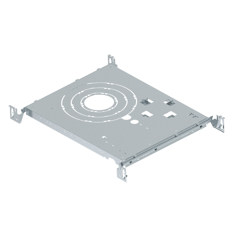 Recessed Downlights Mouthing Plate With Nailer Bar For Commercial Residenctial Downlight 3/4/6/8 Inches