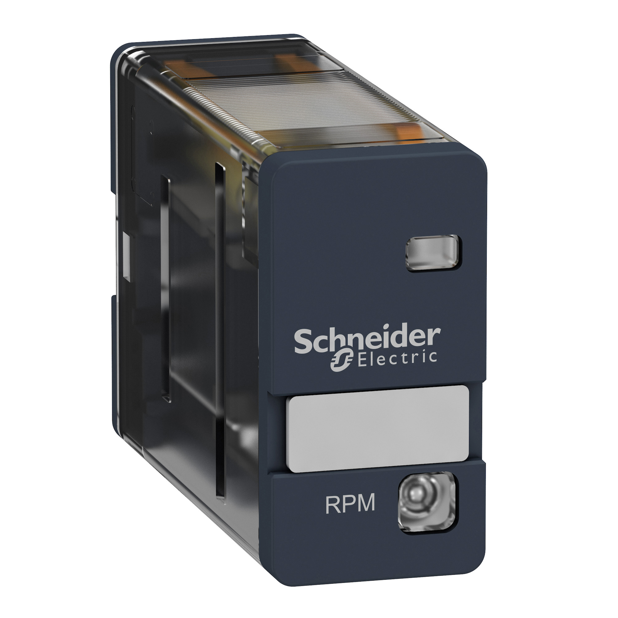Harmony, Power plug-in relay, 15 A, 1 CO, with LED, 24 V DC