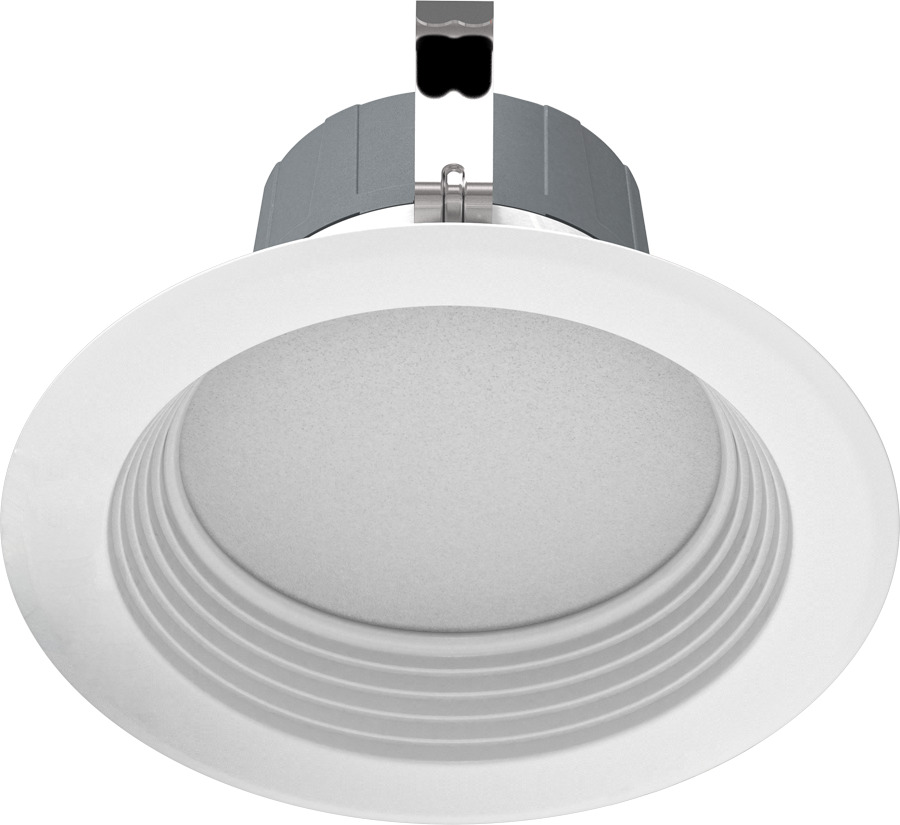 Down LightRes 4 Inch Round 8W,700Lm, Base E26 92CRI, 3000k, 120V Baffle