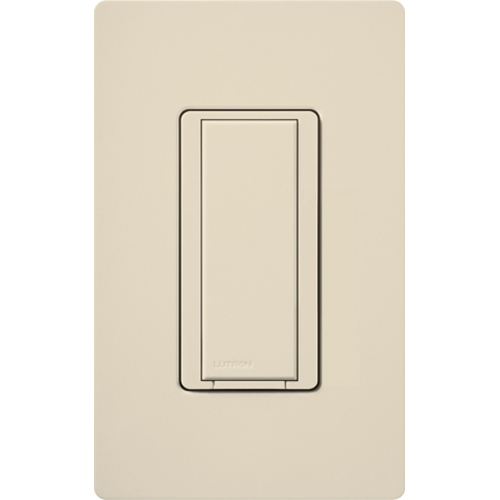 RadioRA 2 Remote Switch, Multi-location, 120V in light almond