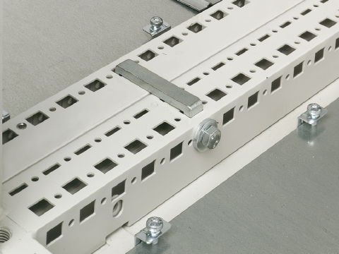 Baying clamp, horizontal, for TS/TS, TS/PS