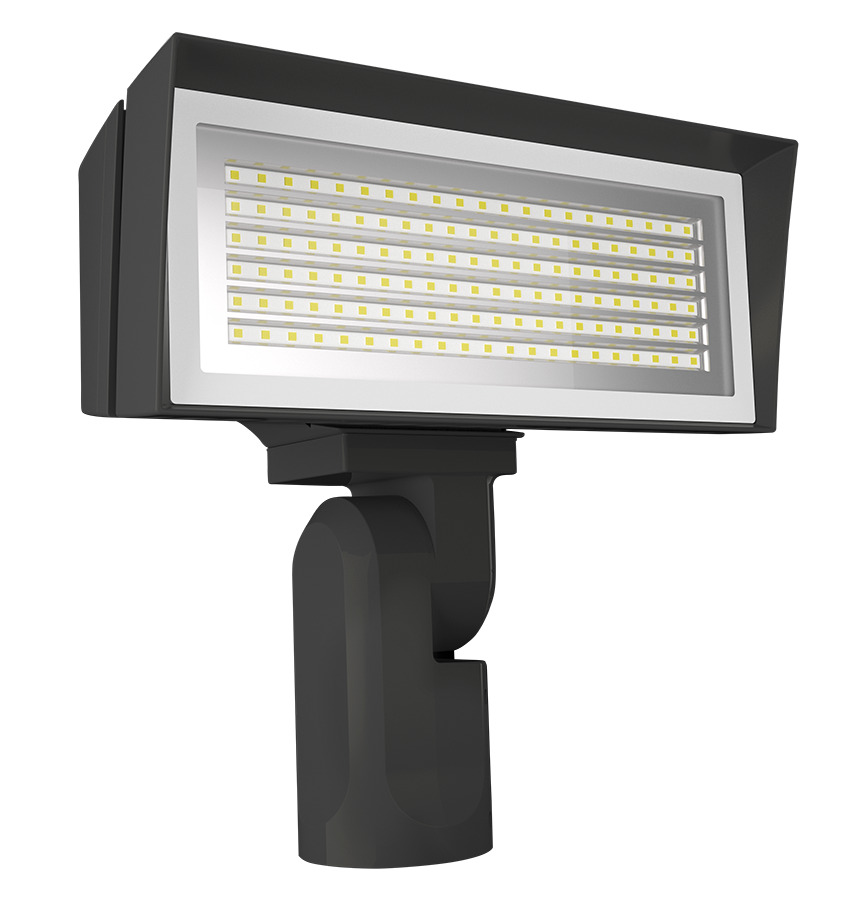 Floodlights 7467/9758 Lumens Ffled Medium 3000K Slipfitter Mount Bronze