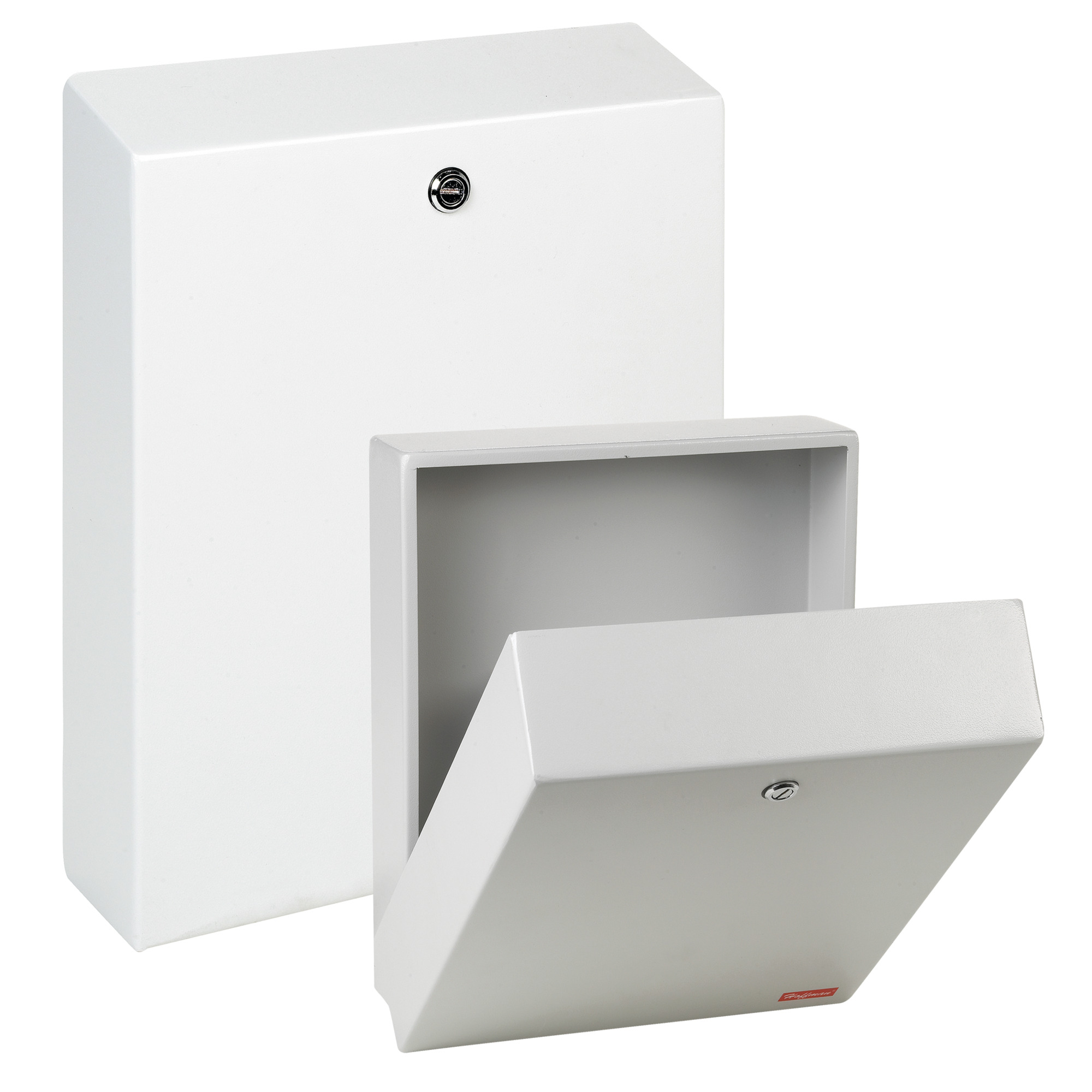 External Data Pocket, Type 4 and 12, 14.00x12.00x3.00, Gray, Steel