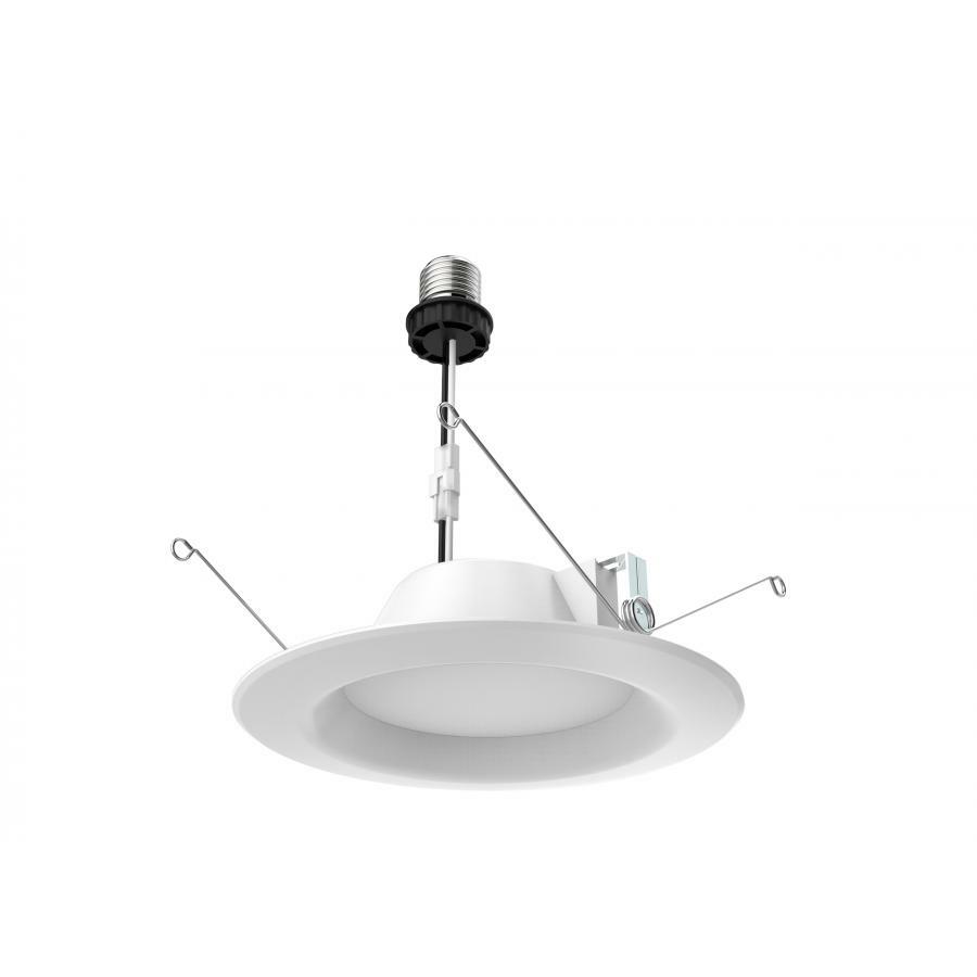 9 Watt LED Downlight Retrofit - 5-6" - 3000K - Dimmable - 120 Volts