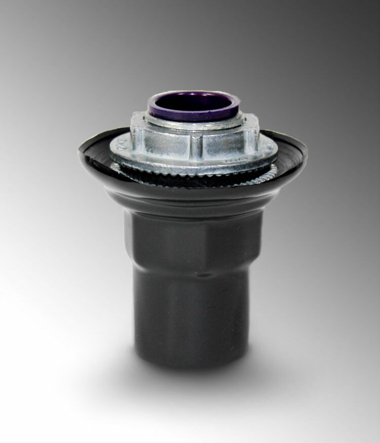 PVC Coated Galvanized Rigid KNOCKOUT HUB 1" Trade Size