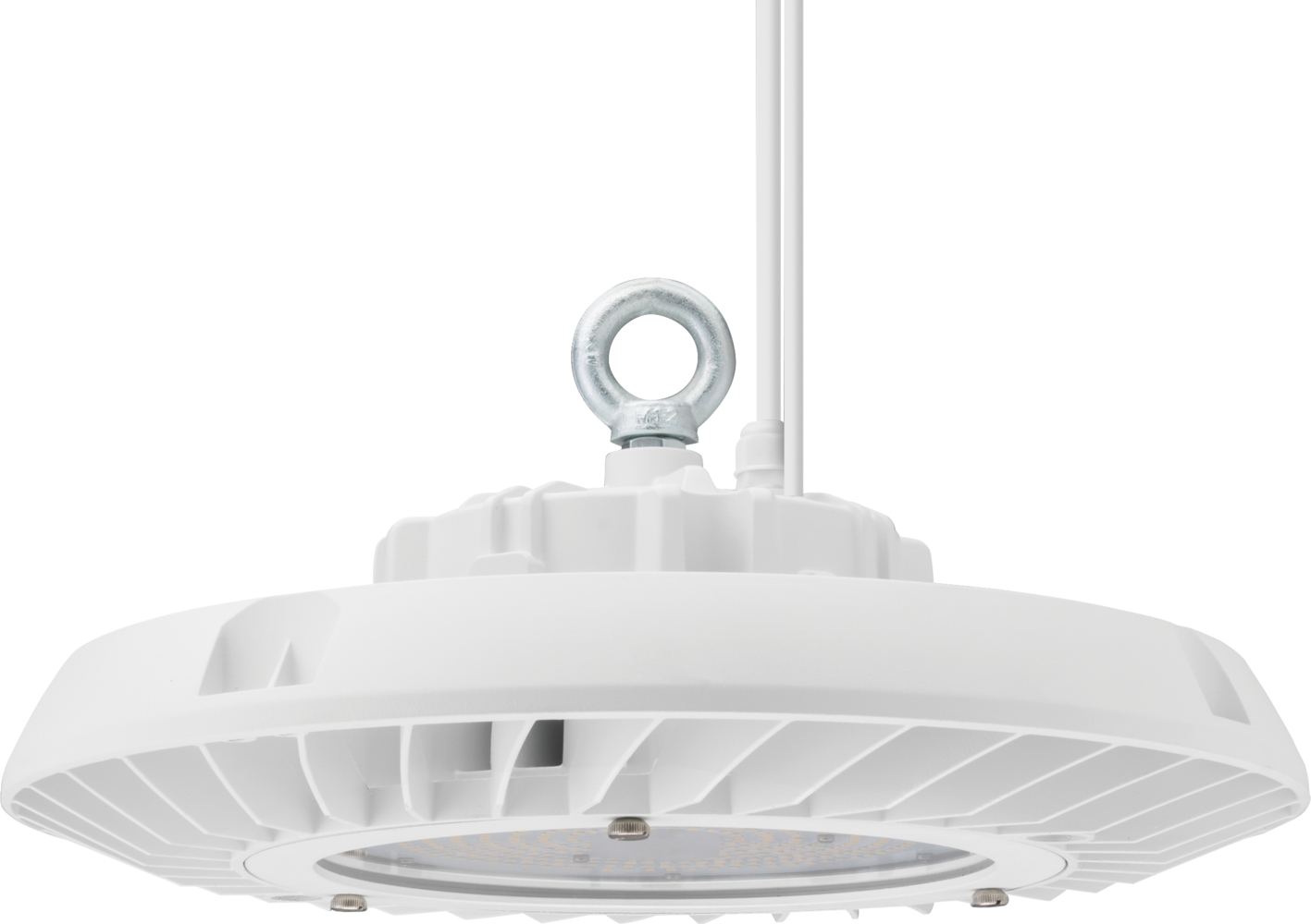 JEBL 12L 50K 80CRI WH Round LED High Bay, 12000 LM, 5000K, 93W