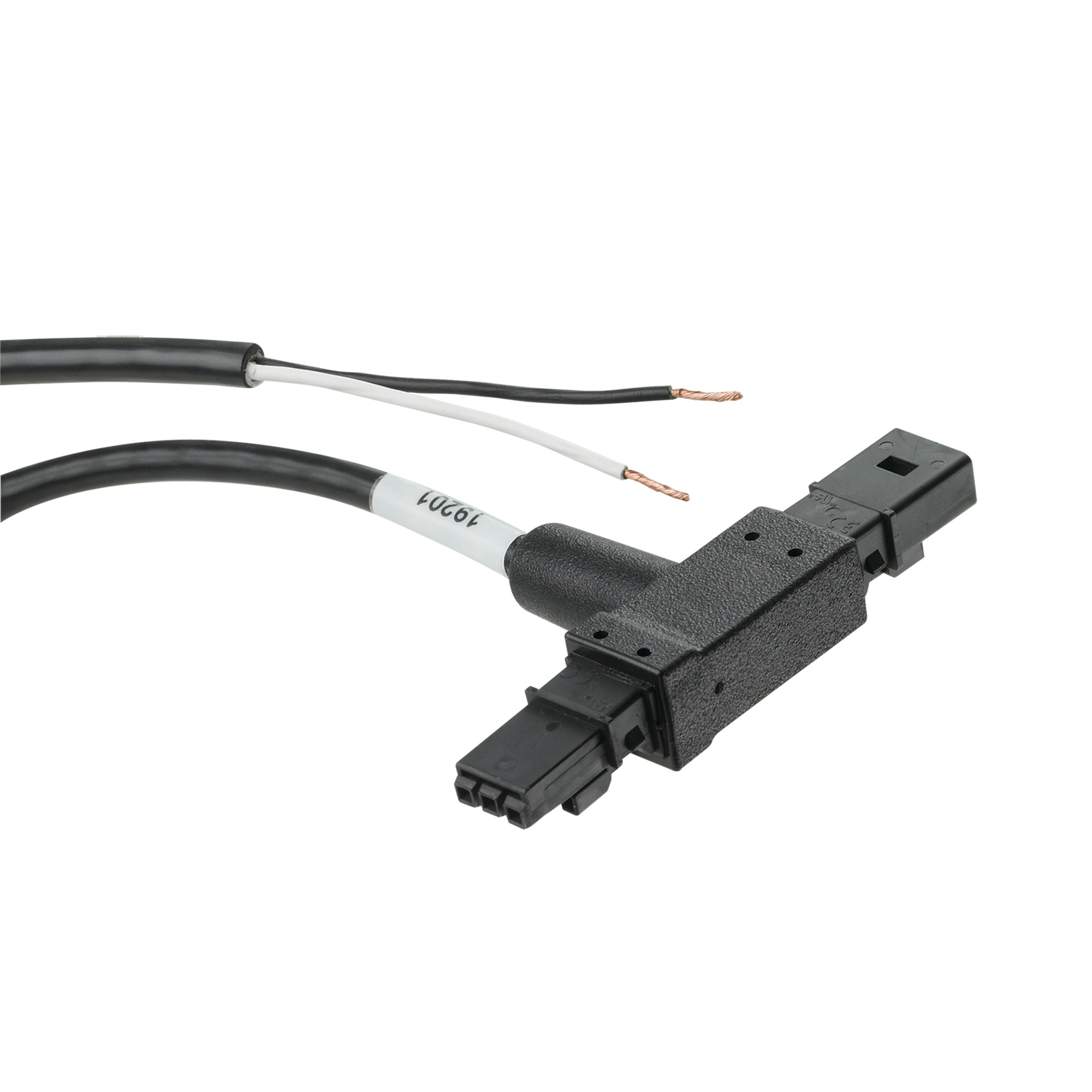 Door Switch Cable for PaneLite Enclosure Light, 72 inch, Black, Copper