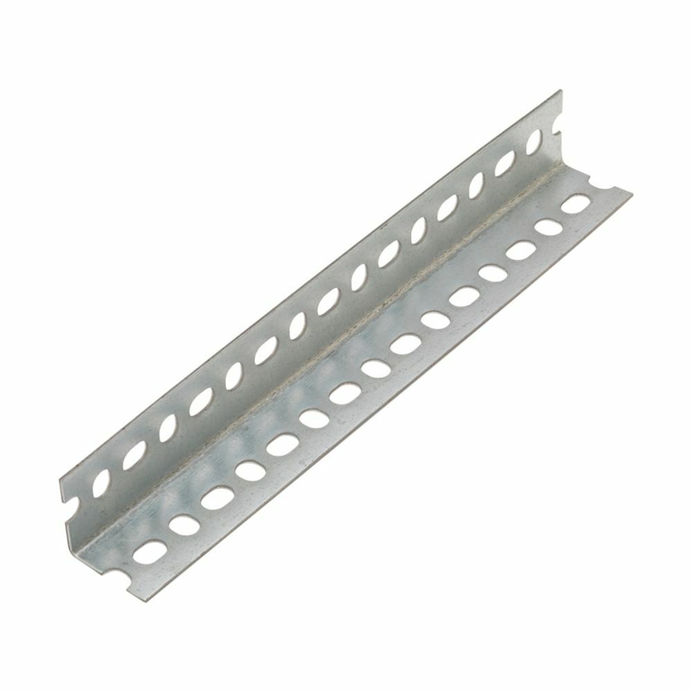 Eaton B-Line series slotted angle, 1.6" H x 144" L x 1.6" W, 300 Lbs load cap, Green, 14 gauge
