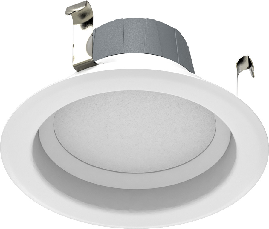 Down LightRes 4 Inch Round 8W,800Lm, Base E26, 80CRI, 2700k, 120V Smooth