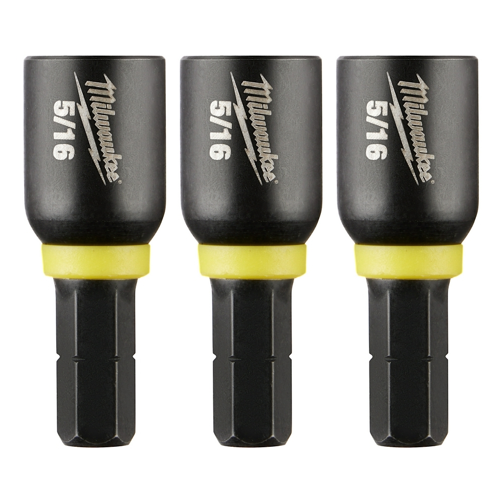 SHOCKWAVE 5/16 in. Insert Nut Driver 3PK