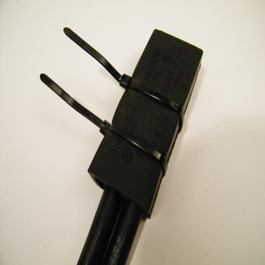 KUBE 600kV Insulator Boot for Disconnect Series MD-M and MD-F, Insulates Body Size 2, Black Thermoplastic Rubber