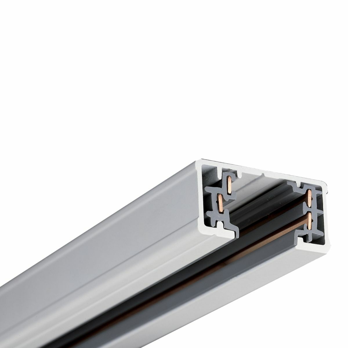 TWO CIRCUIT TRAC, 4FT, WHITE