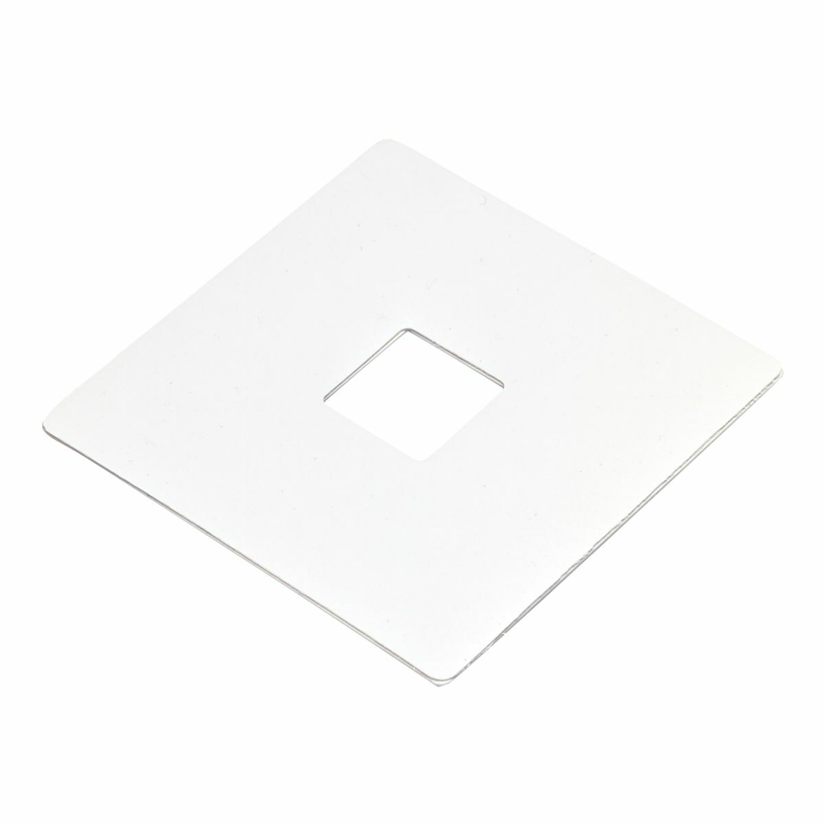 OUTLET BOX COVER, MATTE BLACK