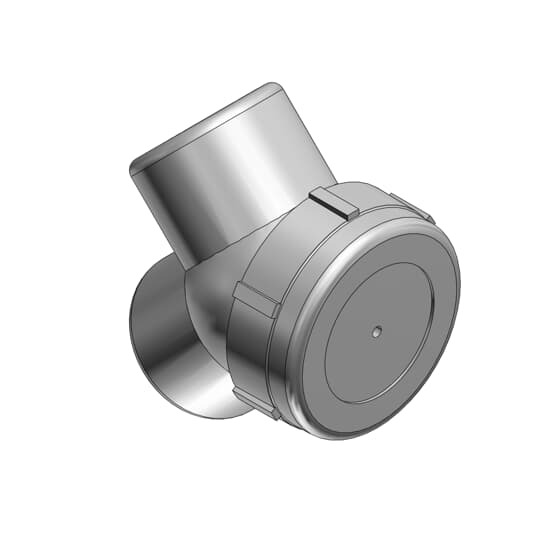 1 Inch Hazardous Location Capped Elbow, Ductile Iron