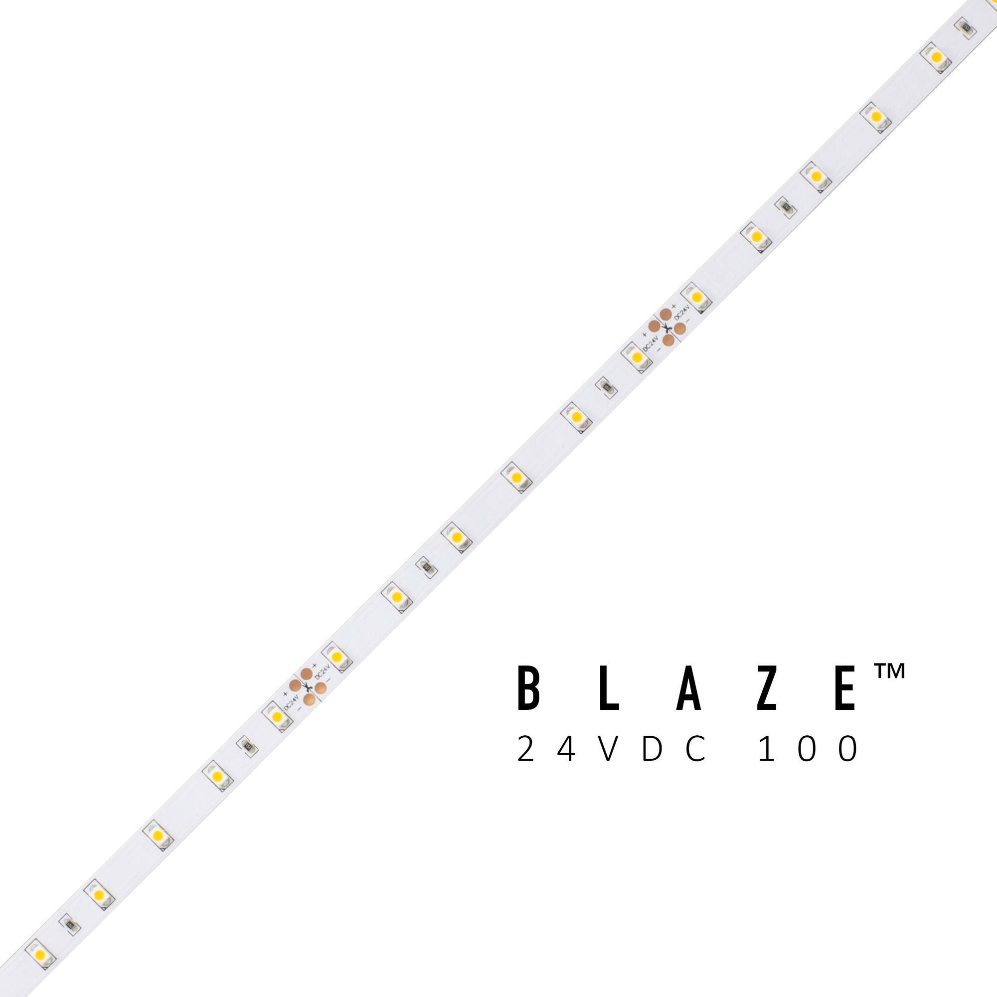 BLAZE 100 LED Tape Light, 24V, 2700K, 100 ft. Spool