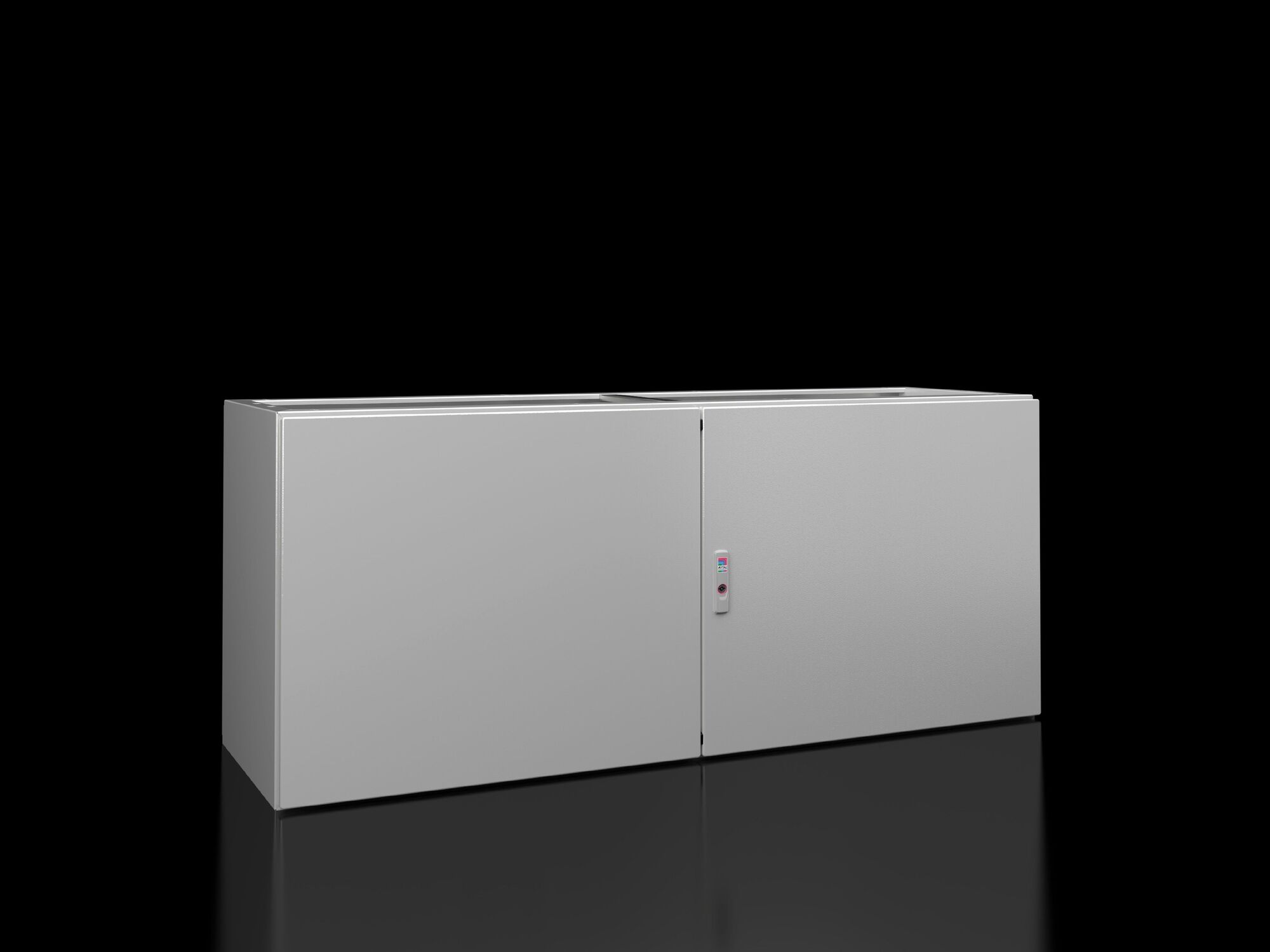 TP TopConsole system, pedestal, WHD: 1600x675x500 mm, carbon steel