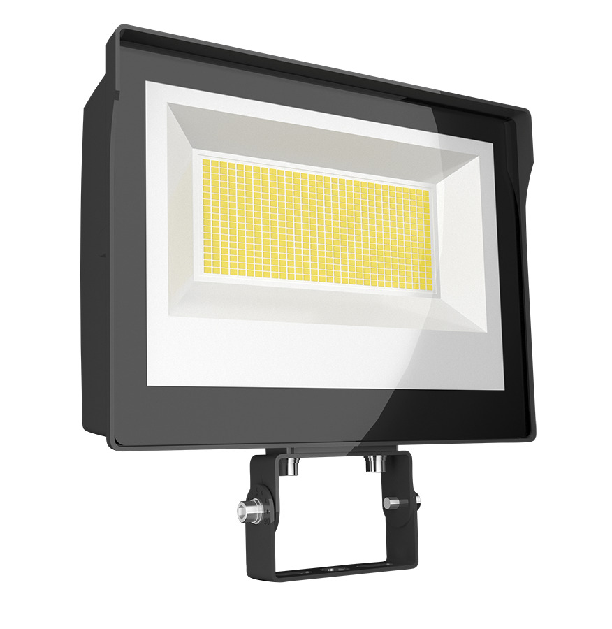 Floodlights 10712/11509/11325 Lumens X17 80W Field Adjustable Cct 5000/4000/3000K Trunnion Mount Bronze